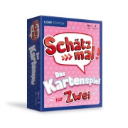 Cover-Bild zum Titel 'Schätz mal! Kartenspiel LOVE Edition' von 'Sabine Janatschek'