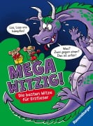 Cover-Bild zum Titel 'Mega witzig! Die besten Witze für Erstleser' von ''