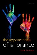 Cover-Bild zum Titel 'The Appearance of Ignorance' von 'Keith DeRose'