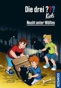 Cover-Bild zum Titel 'Die drei ??? Kids, 8, Nacht unter Wölfen (drei Fragezeichen Kids)' von 'Ulf Blanck'