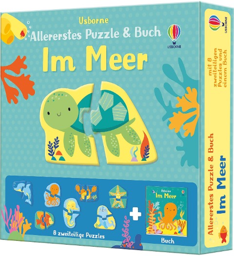 Allererstes Puzzle & Buch: Im Meer - Matthew Oldham