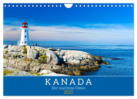 KANADA - Der maritime Osten (Wandkalender 2025 DIN A4 quer), CALVENDO Monatskalender - Hans-Gerhard Pfaff