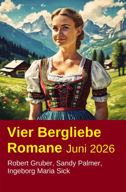 Vier Bergliebe Romane Juni 2026 - Robert Gruber, Sandy Palmer, Ingeborg Maria Sick
