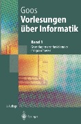 Cover-Bild zum Titel 'Vorlesungen über Informatik' von 'Gerhard Goos'