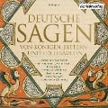 Cover-Bild zum Titel 'Deutsche Sagen von Königen, Rittern und Edelfräulein' von 'Ludwig Bechstein, Brüder Grimm'