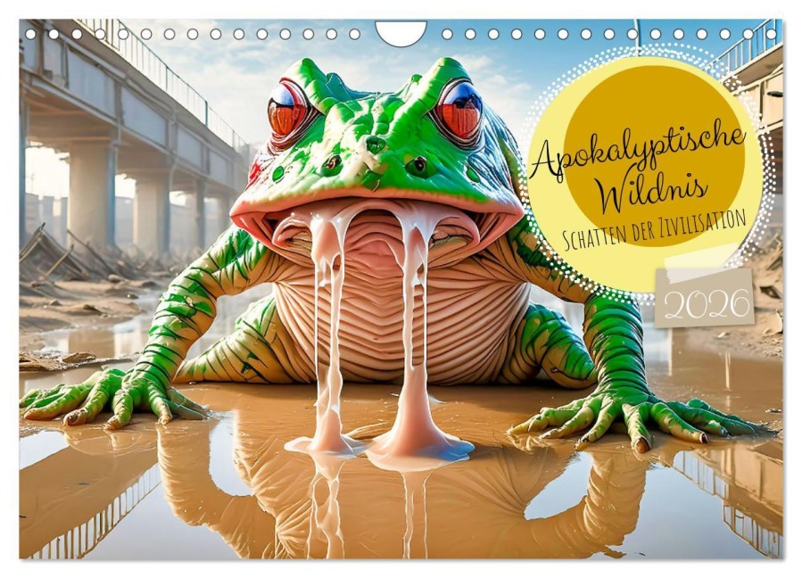 Apokalyptische Wildnis - Schatten der Zivilisation (Wandkalender 2026 DIN A4 quer), CALVENDO Monatskalender - Sell Pixs:Sell