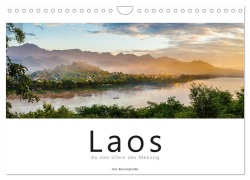 Cover-Bild zum Titel 'Laos - An den Ufern des Mekong (Wandkalender 2026 DIN A4 quer), CALVENDO Monatskalender' von 'Jens Benninghofen'