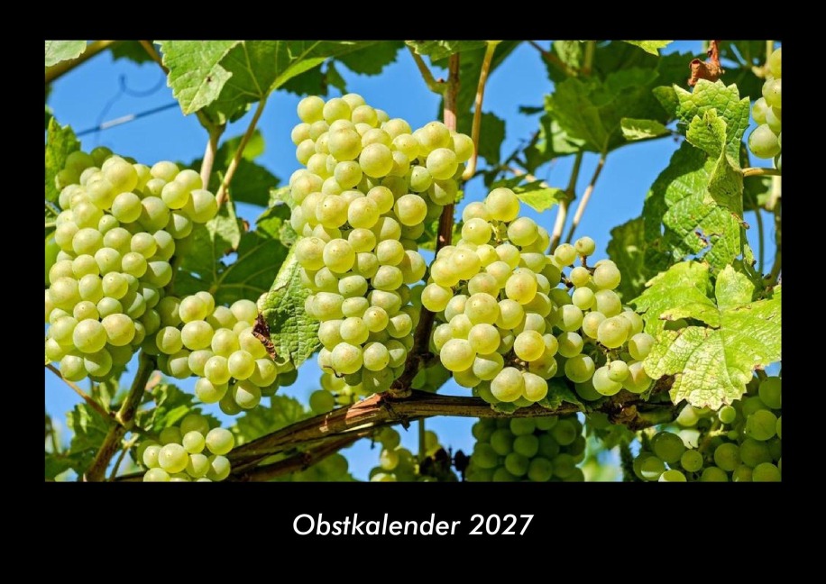 Obstkalender 2027 Fotokalender DIN A3 - Tobias Becker