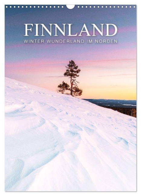 Finnland - Winter Wunderland (Wandkalender 2026 DIN A3 hoch), CALVENDO Monatskalender - David Becker - Beckerworks