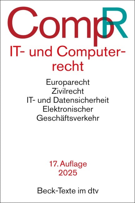 IT- und Computerrecht - Jochen Schneider