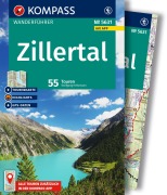 Cover-Bild zum Titel 'KOMPASS Wanderführer Zillertal, 55 Touren mit Extra-Tourenkarte' von 'Wolfgang Heitzmann'