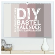 Cover-Bild zum Titel 'DIY Bastel-Kalender -Erdige Pastell Farben- Zum Selbstgestalten (hochwertiger Premium Wandkalender 2026 DIN A2 quer), Kunstdruck in Hochglanz' von 'Michael Speer'