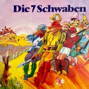 Cover-Bild zum Titel 'Die 7 Schwaben' von 'Brüder Grimm, Wolf-Dietrich Sprenger'