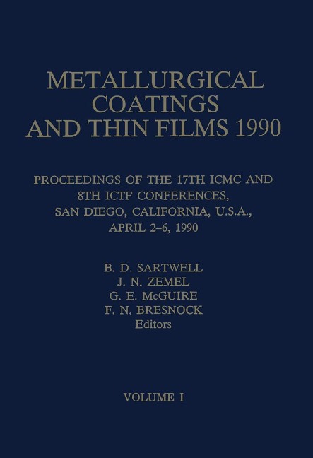 Metallurgical Coatings and Thin Films 1990 - 