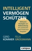 Cover-Bild zum Titel 'Intelligent Vermögen schützen' von 'Gerd Kommer, Felix Großmann'