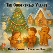 Cover-Bild zum Titel 'Magical Christmas Stories for Kids, The Gingerbread Village' von 'Claudia Schröder'