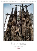 Barcelona - Eine Städtereise (Wandkalender 2024 DIN A2 hoch), CALVENDO Monatskalender - Jakebrueck Jakebrueck
