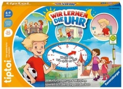Cover-Bild zum Titel 'Ravensburger tiptoi® Spiel 00126 - Wir lernen die Uhr - interaktives Lernspiel ab 6 Jahren, mit digitaler und analoger Uhr zum selbst einstellen' von 'Kai Haferkamp'