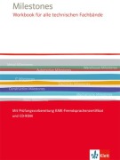 Cover-Bild zum Titel 'Milestones Workbook für alle technischen Fachbände. Mit Prüfungsvorbereitung KMK-Fremdsprachenzertifikat und CD-ROM' von ''