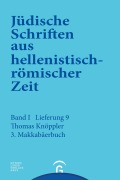 Cover-Bild zum Titel '3. Makkabäerbuch' von 'Thomas Knöppler'