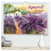 Cover-Bild zum Titel 'Aquarell auf Reisen - mit Eckard Funck (hochwertiger Premium Wandkalender 2027 DIN A2 quer), Kunstdruck in Hochglanz' von 'Eckard Funck'