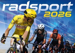 Cover-Bild zum Titel 'Radsport Kalender 2026' von 'Geraint Thomas, David Gaudu, Jonas Vingegaard'