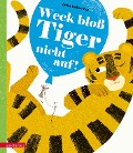Cover-Bild zum Titel 'Weck bloß Tiger nicht auf!' von 'Britta Teckentrup'