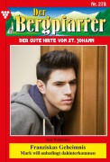 Cover-Bild zum Titel 'Franziskas Geheimnis' von 'Toni Waidacher'