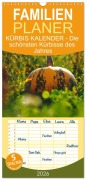 Cover-Bild zum Titel 'Familienplaner 2026 - KÜRBIS KALENDER - Die schönsten Kürbisse des Jahres mit 5 Spalten (Wandkalender, 21 x 45 cm) CALVENDO' von 'Michael Bihlmayer - Bihlmayer-MEDIA'