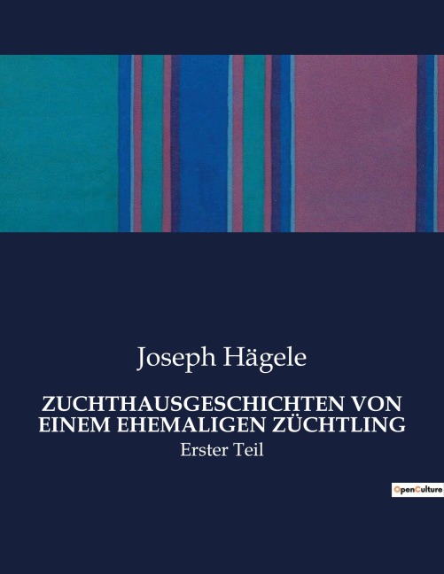 ZUCHTHAUSGESCHICHTEN VON EINEM EHEMALIGEN ZÜCHTLING - Joseph Hägele