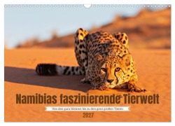 Cover-Bild zum Titel 'Namibias faszinierende Tierwelt (Wandkalender 2027 DIN A3 quer), CALVENDO Monatskalender' von 'Michael Voß'