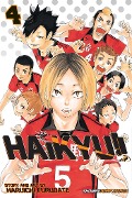 Cover-Bild zum Titel 'Haikyu!!, Vol. 4' von 'Haruichi Furudate'