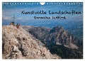 Kunstvolle Landschaften - Gemaltes Südtirol (Wandkalender 2025 DIN A4 quer), CALVENDO Monatskalender - Georg Niederkofler