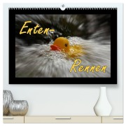 Cover-Bild zum Titel 'Enten-Rennen (hochwertiger Premium Wandkalender 2026 DIN A2 quer), Kunstdruck in Hochglanz' von 'Jörg Sobottka'