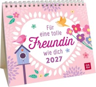 Cover-Bild zum Titel 'Mini-Kalender 2027: Für eine tolle Freundin wie dich' von ''