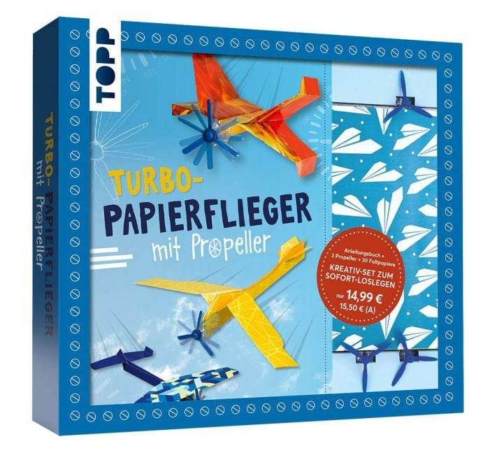Kreativ-Set Turbo-Papierflieger mit Propeller - Christian Saile
