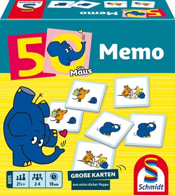 Die Maus, Elefanten-Memo, 50. Jubiläum - 