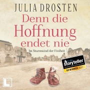 Cover-Bild zum Titel 'Denn die Hoffnung endet nie' von 'Julia Drosten'