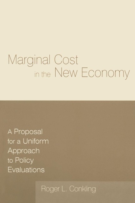 Marginal Cost in the New Economy - Roger L. Conkling