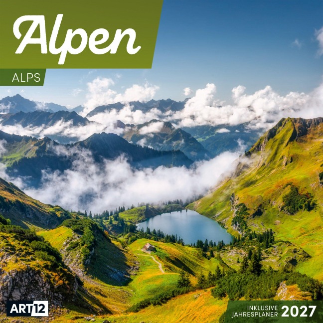 Alpen Kalender 2027 - 30x30 - Art12 - Ackermann Kunstverlag GmbH