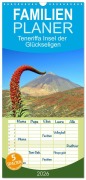 Cover-Bild zum Titel 'Familienplaner 2026 - Teneriffa Insel der Glückseligen mit 5 Spalten (Wandkalender, 21 x 45 cm) CALVENDO' von 'Rainer Hasanovic'
