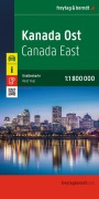 Cover-Bild zum Titel 'freytag & berndt Straßenkarte Kanada Ost 1:1,8 Mio.' von ''