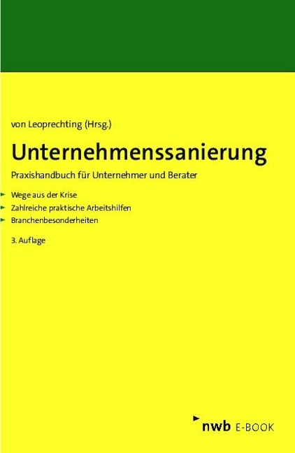 Unternehmenssanierung - Hartmut Brandt, Patrick Frauenheim, Petra Gabriel, Sven Gebhardt, Robin Mujkanovic
