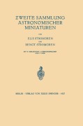Cover-Bild zum Titel 'Zweite Sammlung Astronomischer Miniaturen' von 'Bengt Strömgren, Elis Strömgren'