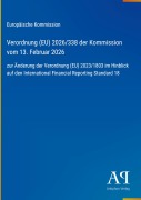 Cover-Bild zum Titel 'Verordnung (EU) 2026/338 der Kommission vom 13. Februar 2026' von 'Europäische Kommission'