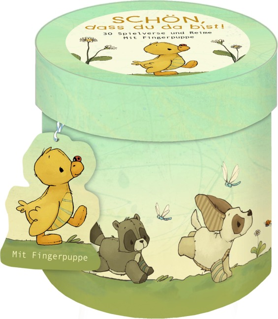 Spieledose - Schön, dass du da bist! - 