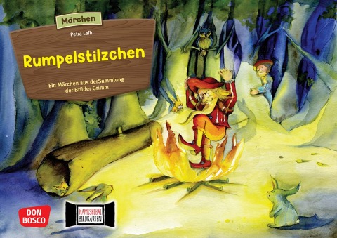 Rumpelstilzchen. Kamishibai Bildkartenset. - Brüder Grimm