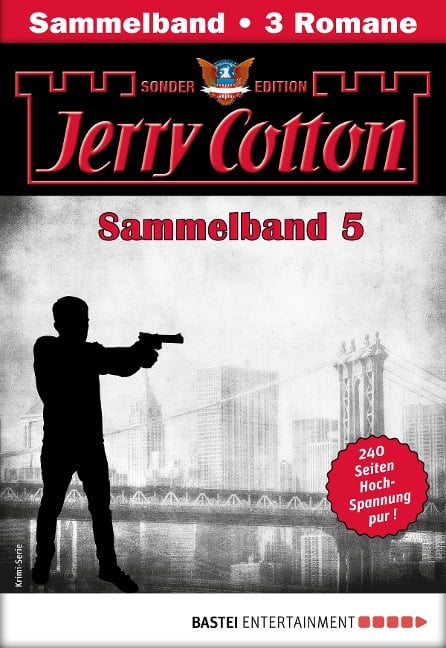 Jerry Cotton Sonder-Edition Sammelband 5 - Krimi-Serie - Jerry Cotton
