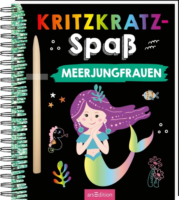 Kritzkratz-Spaß Meerjungfrauen - 