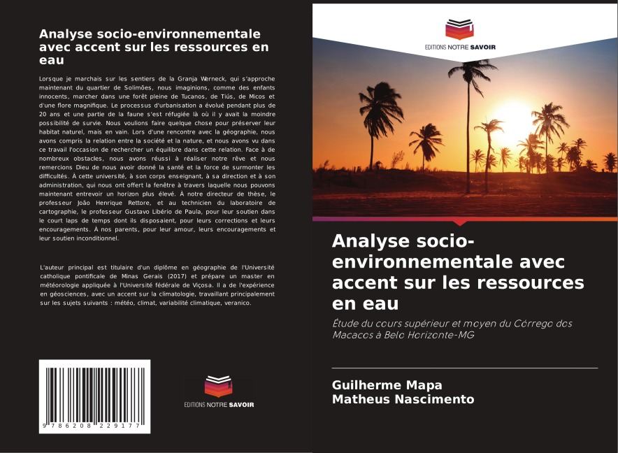 Analyse socio-environnementale avec accent sur les ressources en eau - Guilherme Mapa, Matheus Nascimento